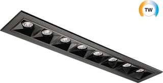 SG Lighting - Inspire Downlight/spot/schijnwerper r 300 zw leddim