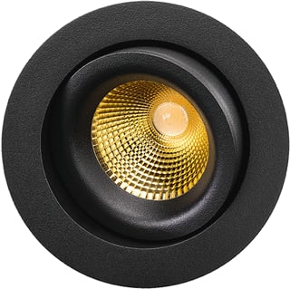 SG Lighting - Junistar Lux Downlight/spot/schijnwerper junistar lux zw/goud 27k
