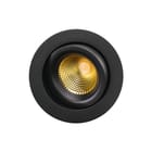 SG Lighting - Junistar Lux Downlight/spot/schijnwerper junistar lux zw/goud 27k