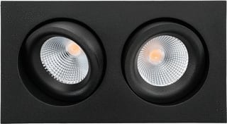 SG Lighting - Junistar Lux Square Downlight/spot/schijnwerper junistar lux s zw 3k