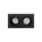 SG Lighting - Junistar Lux Square Downlight/spot/schijnwerper junistar lux s zw 3k