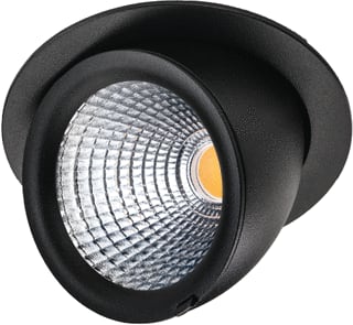 SG Lighting - Exclusive Midi Downlight/spot/schijnwerper Excl In/Out Zw 3K Fs