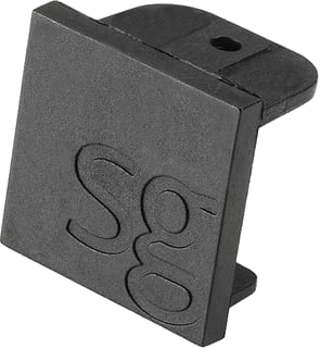 SG Lighting - ZIP Mech. toebeh. verlichtingsarmatuur 230V Eindstk Zw Rail