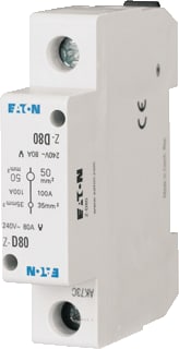 Eaton - ZV Aansluitklem voor hoofdkabel Z-D80