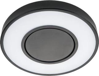 SG Lighting - Circulus Plafond-/wandarmatuur mat zw led dim 3k