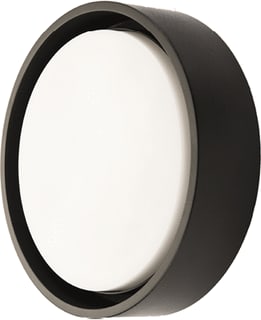 SG Lighting - Frame Round Plafond-/wandarmatuur Frame R Zw Led 3K + Sensor