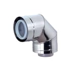 Ubbink - Rolux Buitenwandsysteem Concentr. RGA/LTV hulpstuk 2 aansl. Btwnsys Bocht 87 D60/100