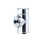 Ubbink - Rolux Buitenwandsysteem Concentr. RGA/LTV hulpstuk 2 aansl. Btwnsys Inspctiebs D60/100