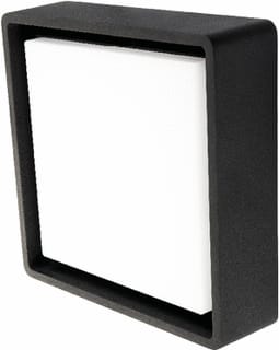 SG Lighting - Frame Square Plafond-/wandarmatuur Zw Led 3K