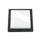 SG Lighting - Bassi Plafond-/wandarmatuur Zw/Opaal E27 Cfl