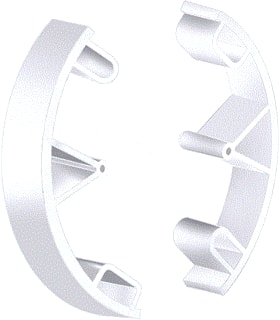 ESYLUX - Basic Toebeh./onderdelen bewegingssensor Spacer Wh