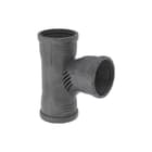 Geberit - SILENT-PRO Carve Supertube Fitting met 3 aansluitingen Silentpro Carve Tst 110X50