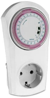Grasslin - Schakelklok voor wandcontactdoos topica 200 s(230v/50hz