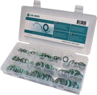 De Beer - Köro-HD Assortimentsdoos sanit. afdichtmat. 90 Hd-Ringen