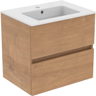 Ideal Standard - Tiempo Wastafelonderkast wstmeub pack 600 eik