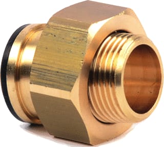 Metrix - Fitting met 2 aansluitingen Gasmtrkopp 1.1/2 Pakk Zk