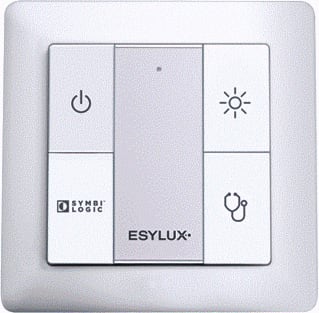 ESYLUX - Push Button Tastsensor bussysteem X4 Pt Elc