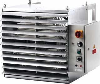 Sinus Jevi - Elektrische luchtverhitter hangend Luchtverh. 9Kw