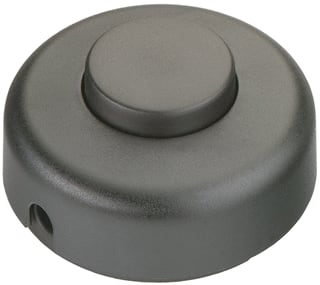 Baer - 5062 Snoerdimmer/snoerschakelaar Voetsnrschak 1P 2A Zw/Zw