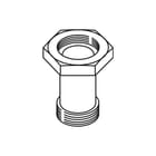 Grundfos - Mech. toebeh./onderdelen v pompen passtuk a11 2"x2"