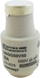 MERSEN - Lindner D-zekering 50 Glgg Diii K214576M Ds5
