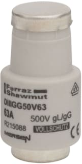 MERSEN - Diazed D-zekering 63A Snl Diii M200709M Ds5