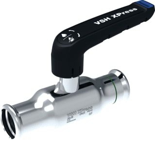 VSH - XPRESS RVS XPR20100 Kogelafsluiter 2015000100