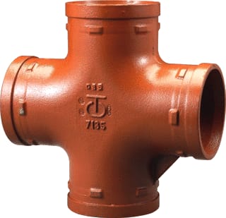 VSH - Shurjoint 7135 Fitting met 4 aansluitingen Shurj Gr Krstk Mmmm 88.9Or
