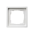 Gira - F100 Afdekraam schakelmateriaal Afdkrm 1V Zwg