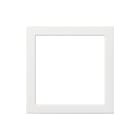 Gira - F100 Overgangsafdekplaat schakelmat. Inzpl V 55X55Mm Zwg