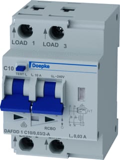Doepke - Aardlekautomaat met nevenapparaat 09962102