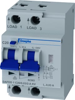 Doepke - Aardlekautomaat met nevenapparaat 09962404