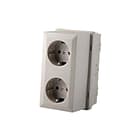 Power - Install Opbouwdoos wand/plafond lasds 2v cds wit