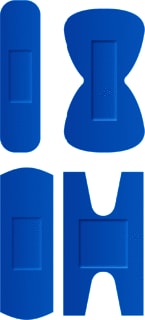 ATV - Toebeh./onderdelen voor eerste hulp Assort Detectplstrs 100St