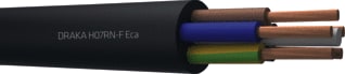 Draka - H07RN-F Voedingskabel tot 1 kV beweegbaar Eca Bk# 5G6Mm2 Mt