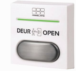 Maasland - Toegangscontrolesysteem Drukknop Opbw Wit Dk30