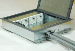 OCS - Velox Vloercontactdoos vloerds 4x230v+6xdataframe