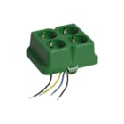 Attema - Cable-mate AK2-C4 Deksel voor opbouwdoos wand/plafond Deks+ 4V Wcd Ak2 Groen