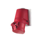 Mennekes - Twincontact CEE-wandcontactdoos Wcd Cee 5P 32A 400V Twin