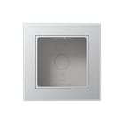 Jung - Opbouwbak inbouwschakelmateriaal opbouwkap a550 alu 1-vd