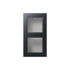 Jung - Opbouwbak inbouwschakelmateriaal Opbouwkap A550 Antr 2-Vd