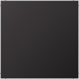 Jung - LS RANGE Bed.element / centr.pl. schakelmat. afdekk bld centrpl alu
