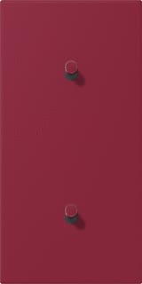 Jung - LS1912 Bed.element / centr.pl. schakelmat. afdek.ls1912 1+1 ver hcyl