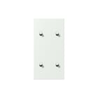 Jung - LS1912 Bed.element / centr.pl. schakelmat. afdek.ls1912 2+2 ver hcyl