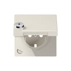Jung - LS RANGE Bed.element / centr.pl. schakelmat. afdek.ls990 wt klapd&slot