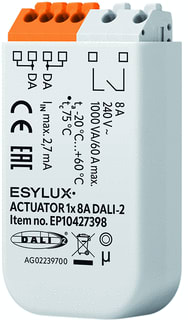 ESYLUX - Schakelactor bussysteem Actuator 1X 8A Dali-2