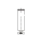 DRU - RVS 150/100 Concentr. RGA/LTV buis Pijp 1000Mm