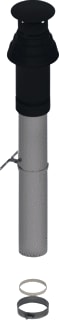 DRU - RVS 150/100 Rookgasdakdoorvoer Dakdoorvoerst