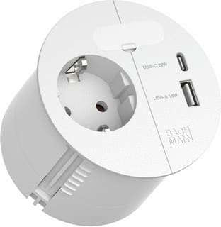 Bachmann - Contactdooscombinatie Loop In Charge 1X230V Wt