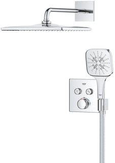 Grohe - Grohtherm SmartControl Inbouwmengkraan grohth smrtcontr+dchhdr